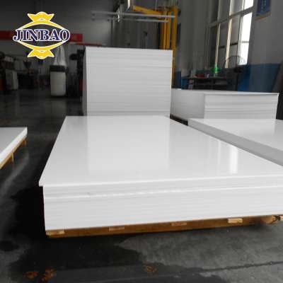 JINBAO expanded foam core transparent panel plastic marble sheet expanded 3mm pvc forex board