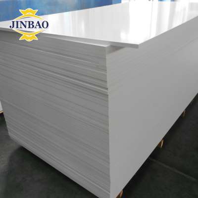 JINBAO factory big size furniture recycled 4x8 6mm 10mm sintra 15mm high density pvc foam board