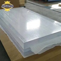 JINBAO good quality 3mm 5mm 10mm thickness pmma plexi glass transparent perspex clear acrylic sheet