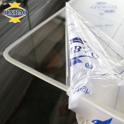 JINBAO acryl plate transparent acrilico lamina 4'x8' plexiglass sheet 1mm acrylic laminate sheet