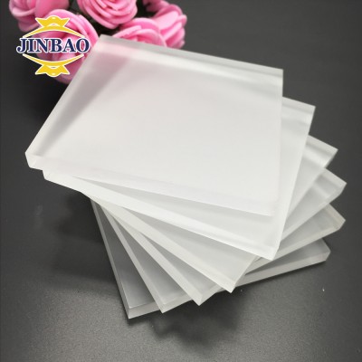 JINBAO cutting plexiglass price perspex frosted 3mm milky opal white milk acrylic sheet