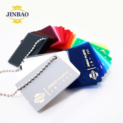 JINBAO heat resistant plastic iridescent 5mm thick 4x8 feet 48 x 96 manufacturer color acrylic sheet