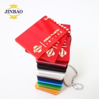 JINBAO acrylic manufacture 1 inch square plexiglass sheet and clear acrylic sheet for display box