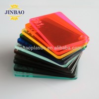 JINBAO neon fluorescent acrylic sheet pmma sheet plexiglass sheet